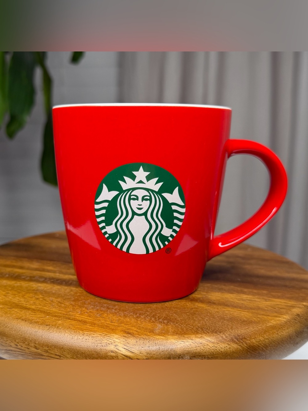 Starbucks Red Ceramic Classic 2021 Holiday Mug 12oz